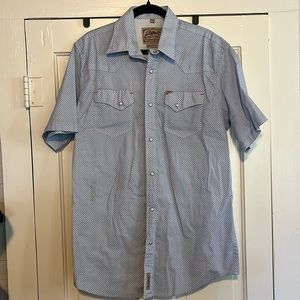 Men’s pearl snap shirt